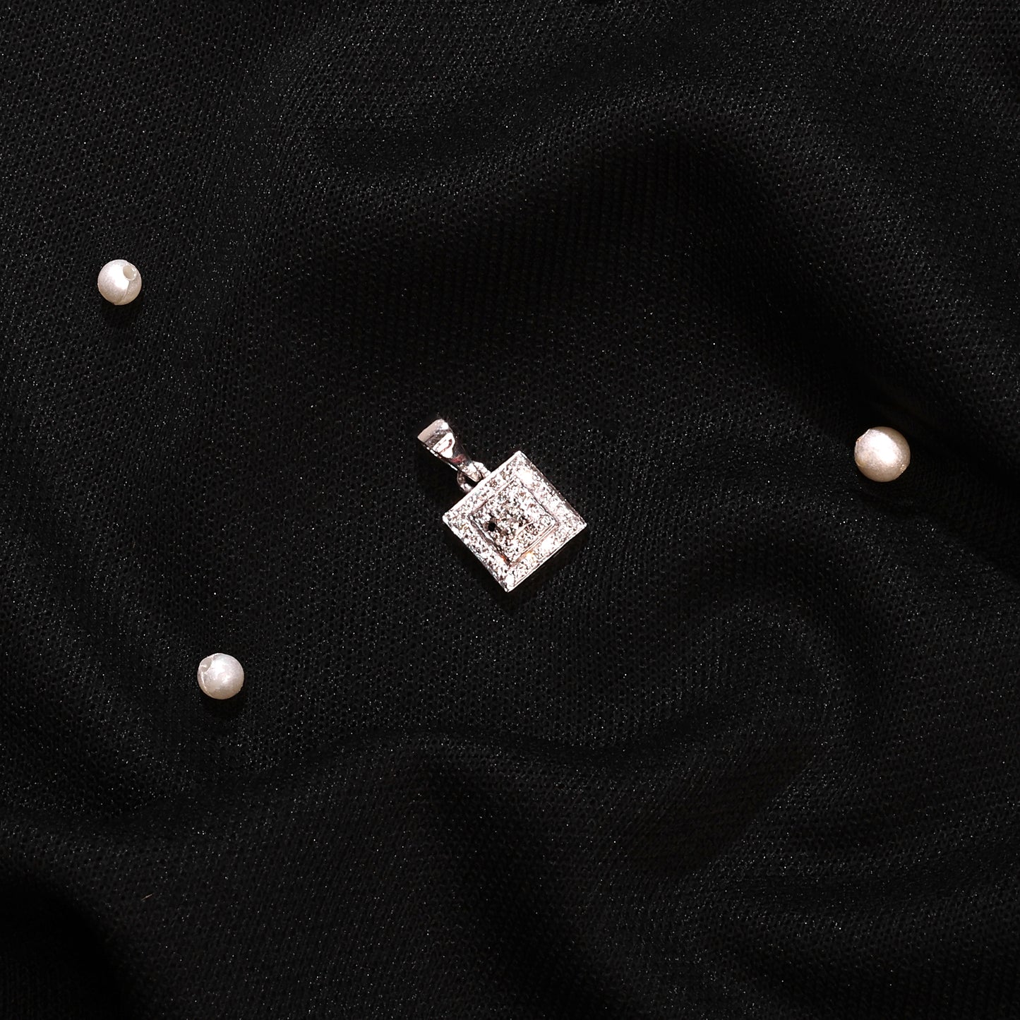 The Square Diamond Pendant