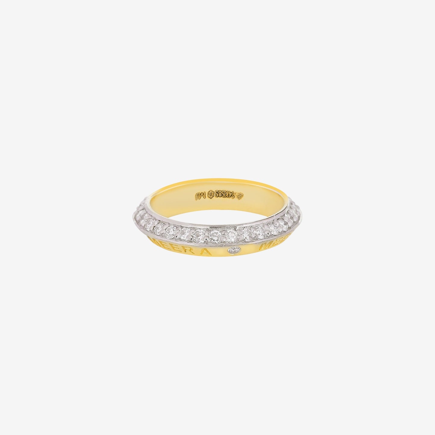 Meera Cocktail Ring (Yellow)