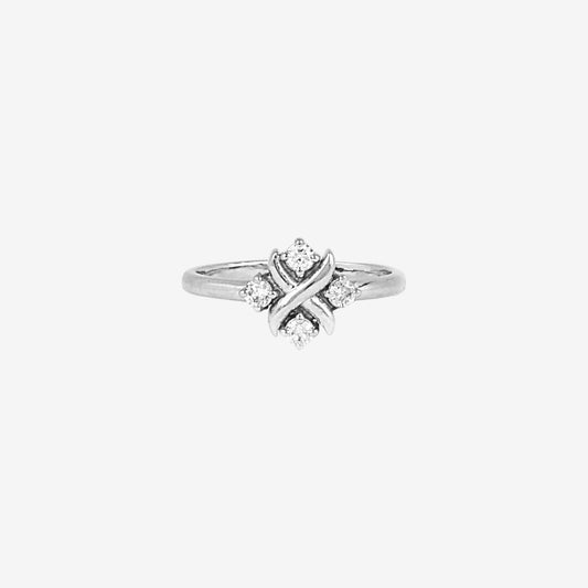 Diamond Snowflake Ring