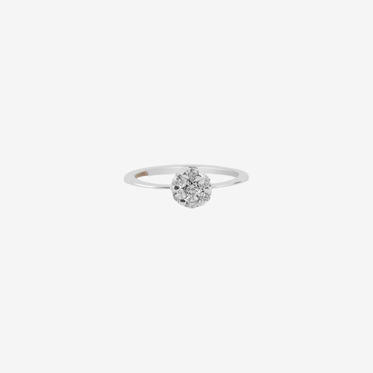 Diamond cluster ring