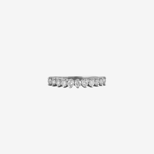 Tennis Diamond RIng Half