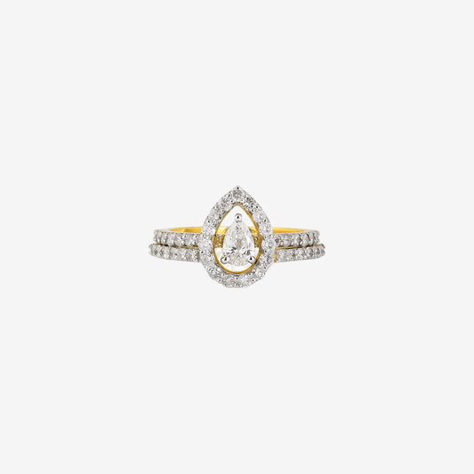 Pear Engagement Ring With Jacket