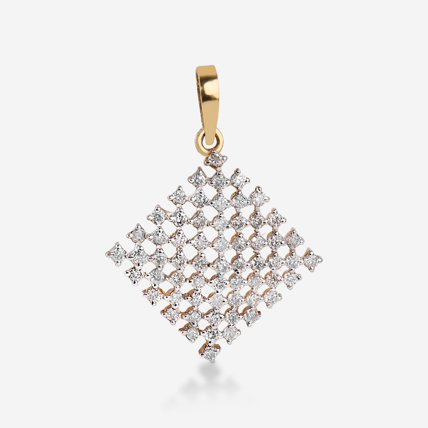 Square Diamond Pendant