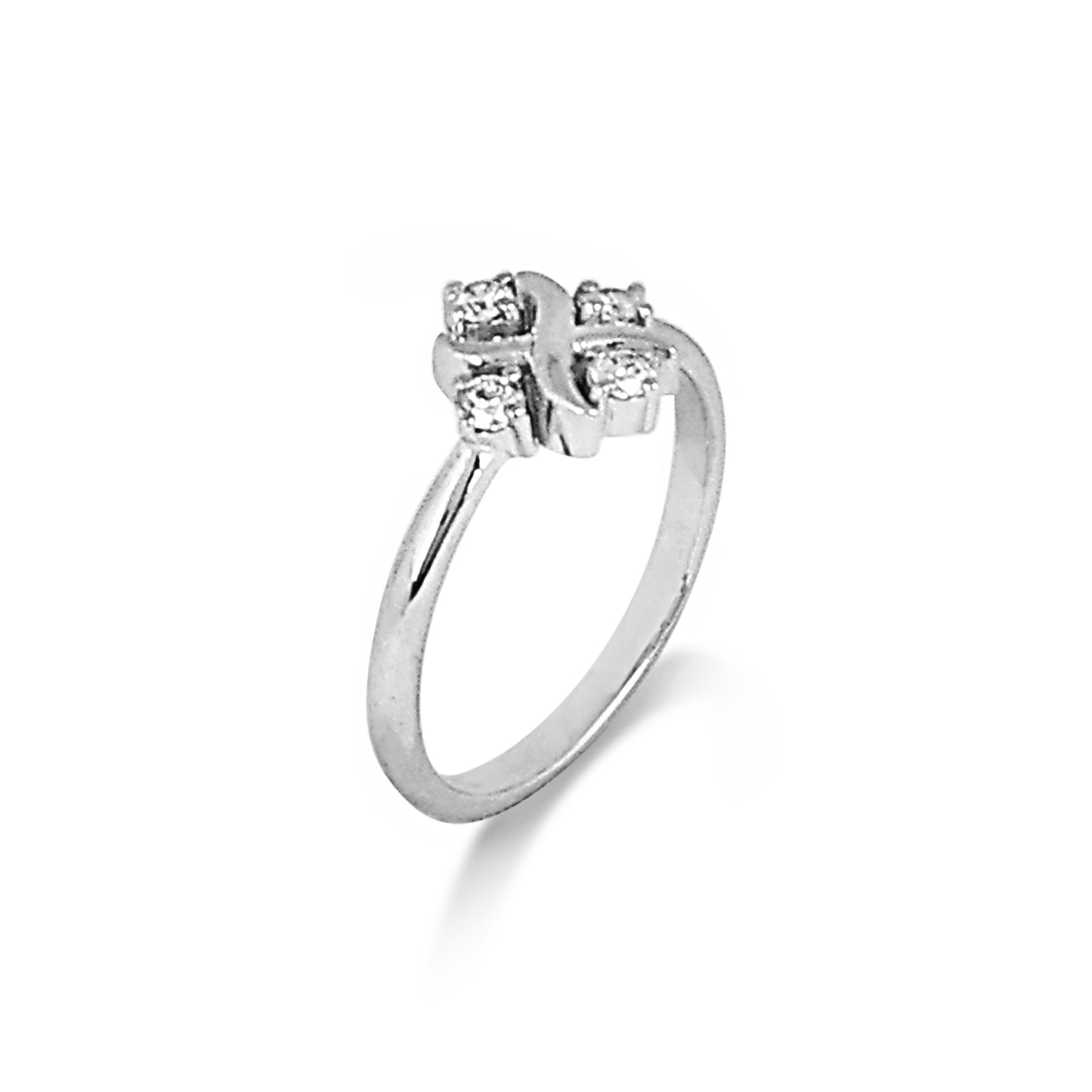 Diamond Snowflake Ring