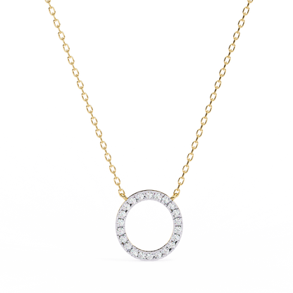The Halo Round Pendant