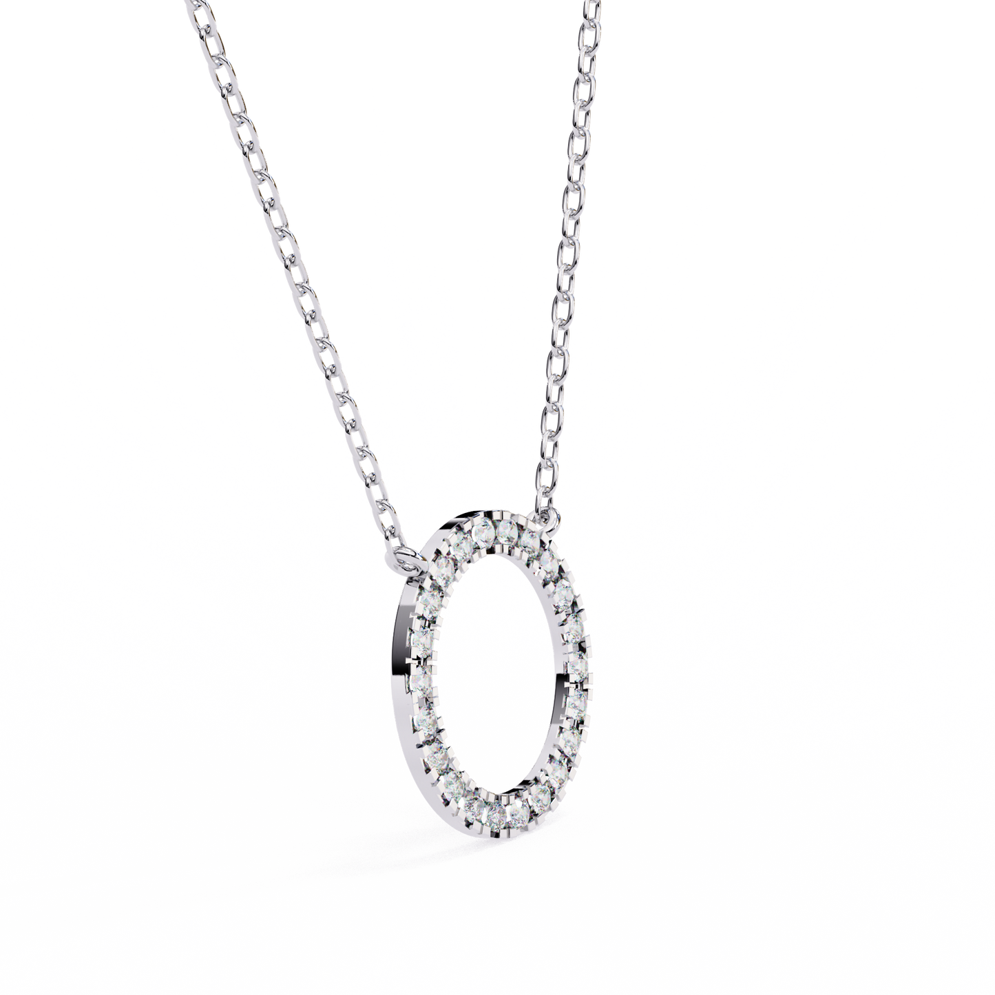 The Halo Round Pendant