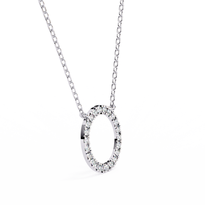 The Halo Round Pendant