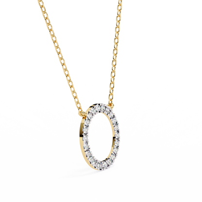 The Halo Round Pendant