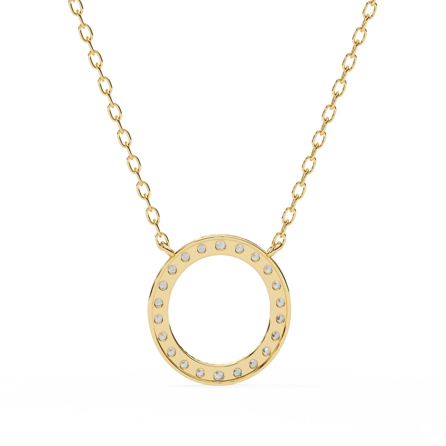 The Halo Round Pendant