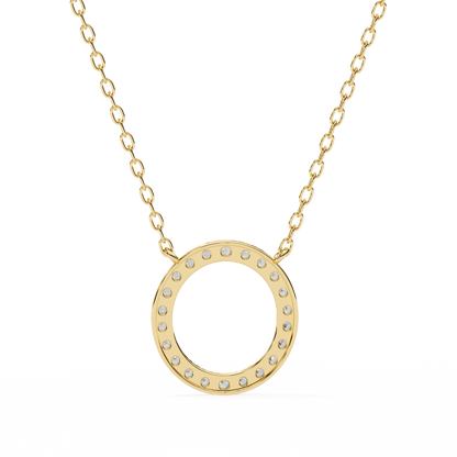 The Halo Round Pendant