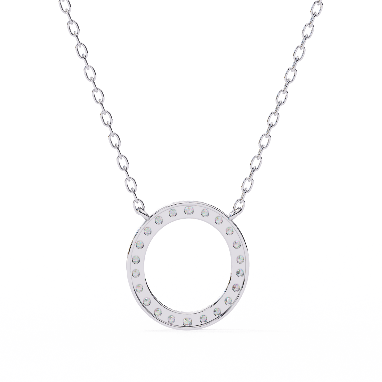 The Halo Round Pendant