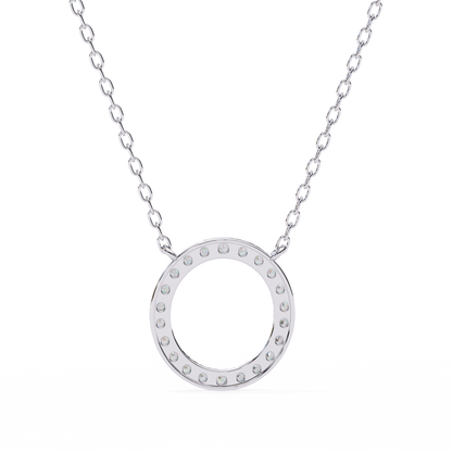 The Halo Round Pendant