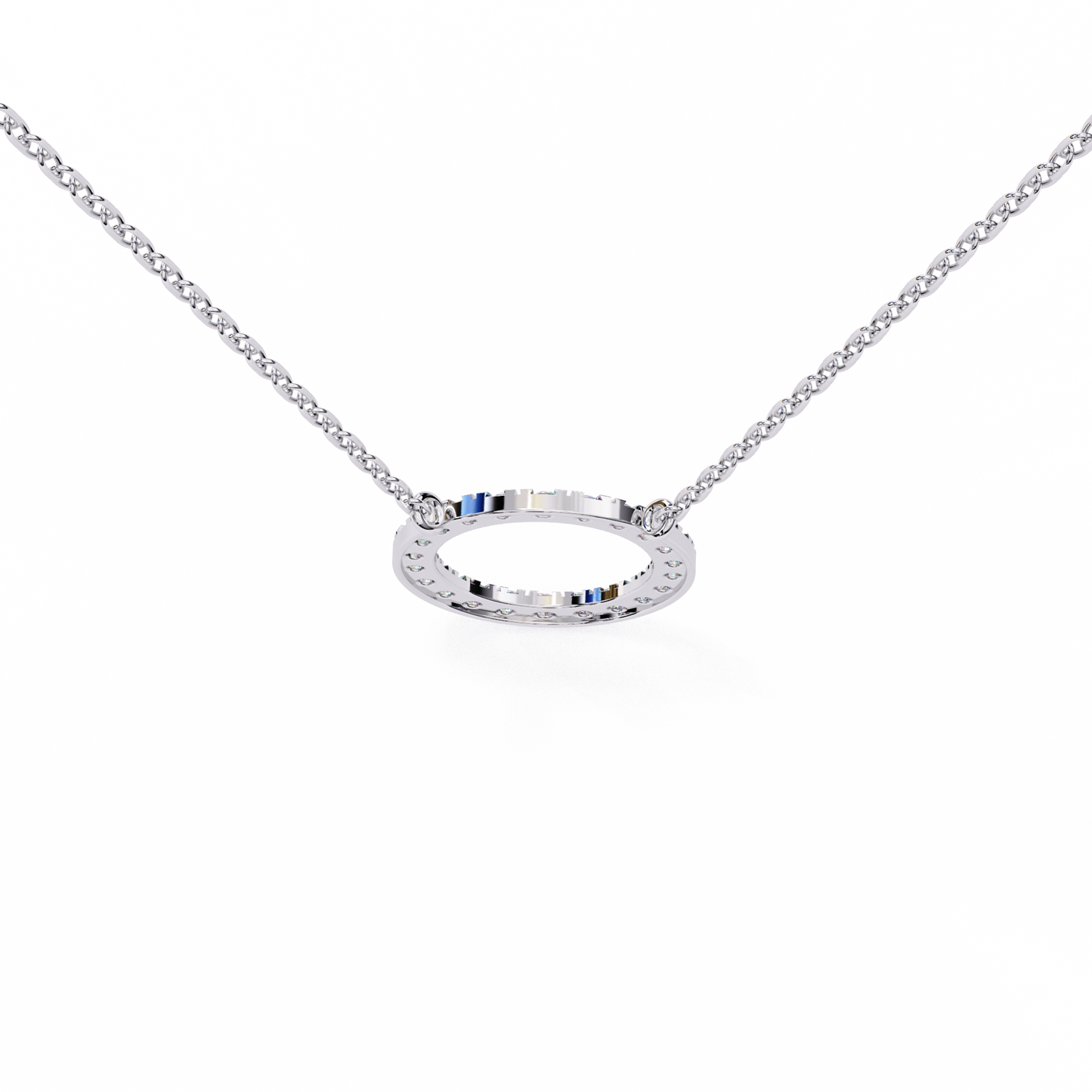 The Halo Round Pendant
