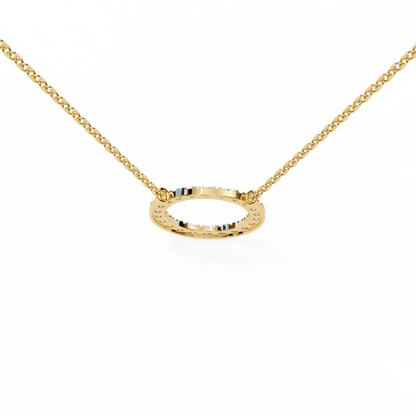 The Halo Round Pendant