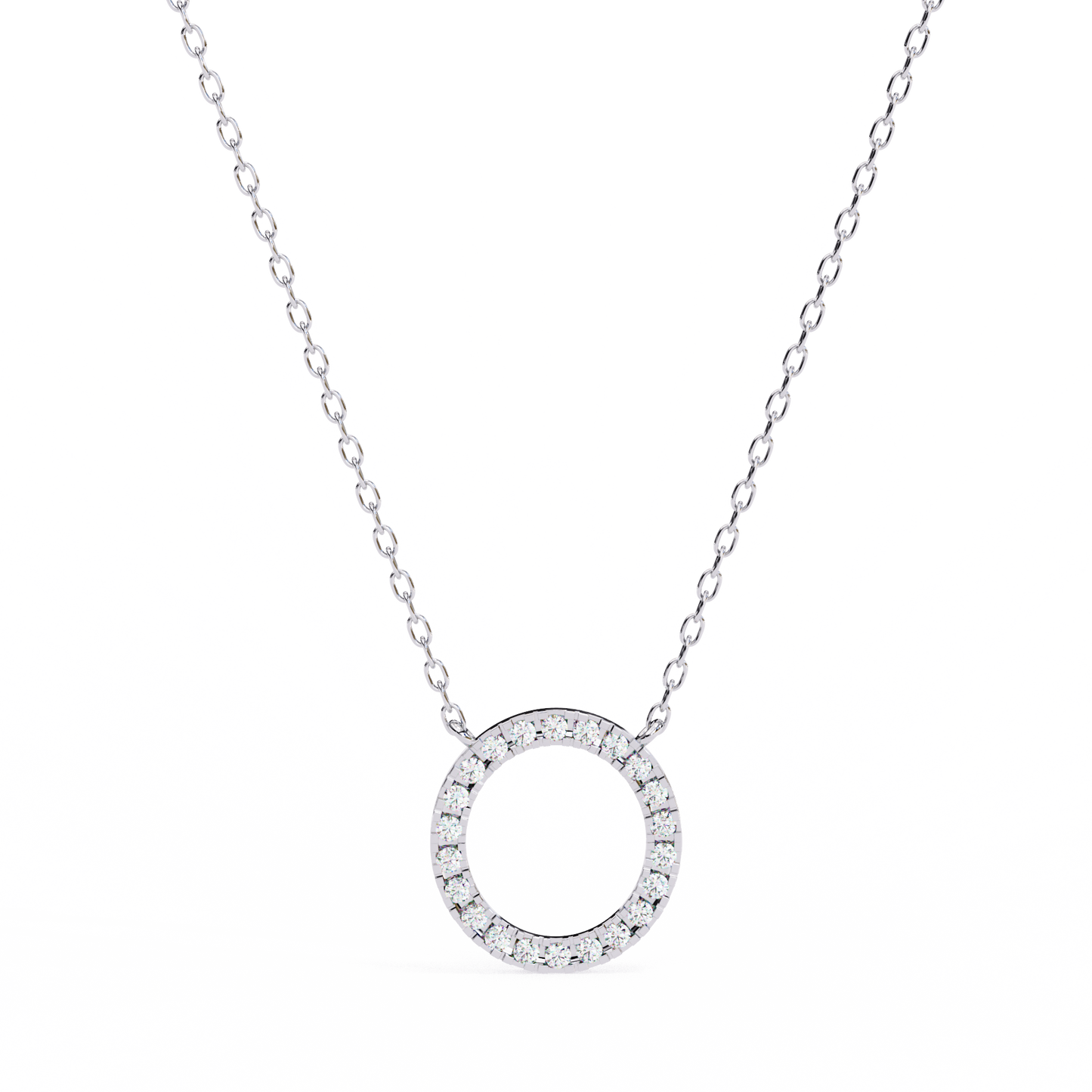 The Halo Round Pendant