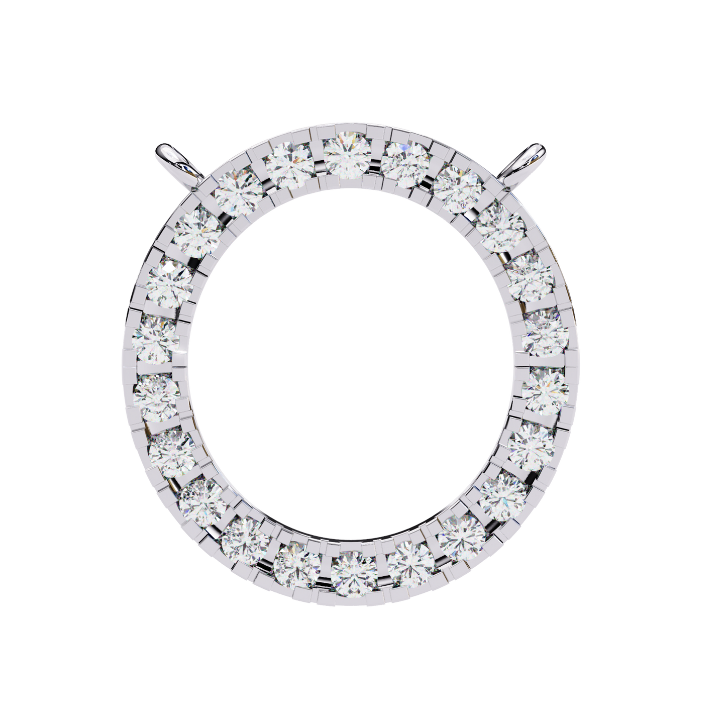 The Halo Round Pendant