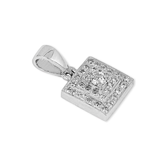 The Square Diamond Pendant