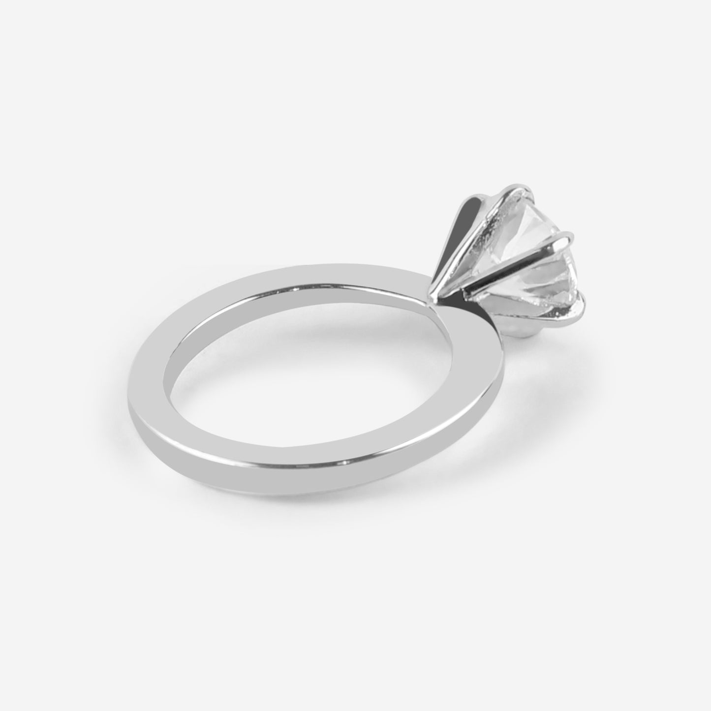 Solitaire Love Ring