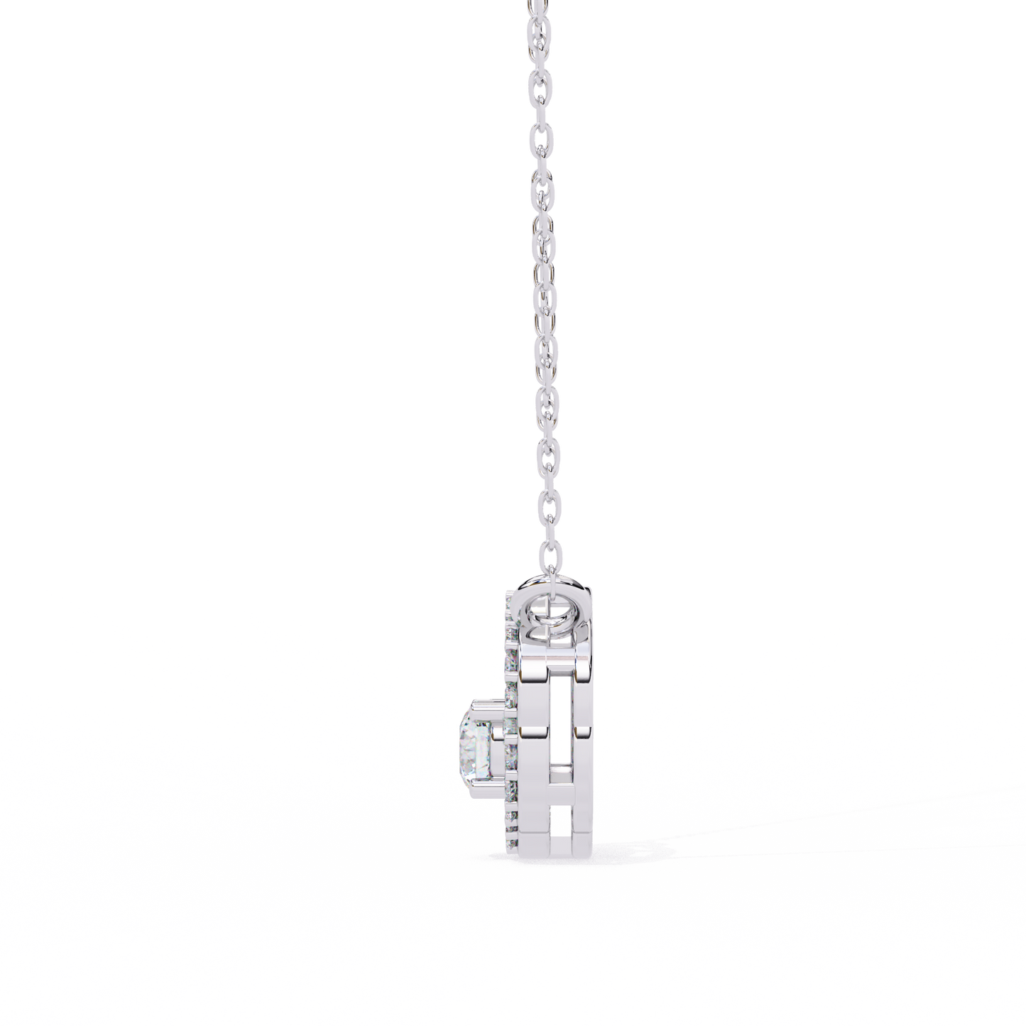 The Dancing Diamond Pendant