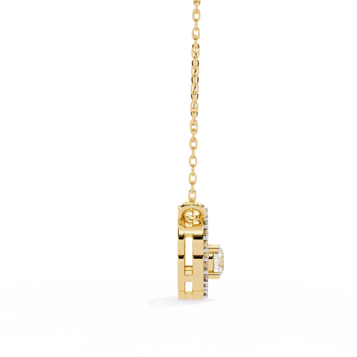 The Dancing Diamond Pendant