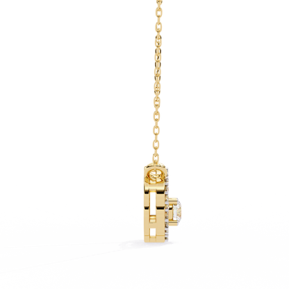 The Dancing Diamond Pendant