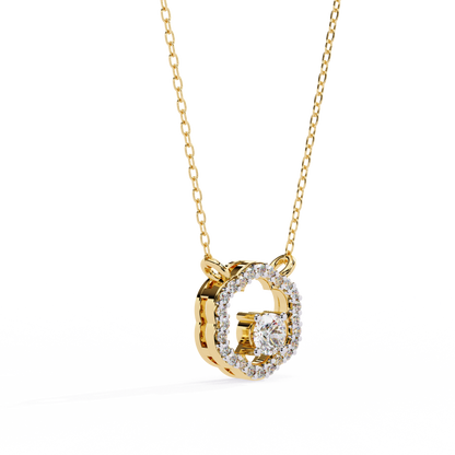 The Dancing Diamond Pendant