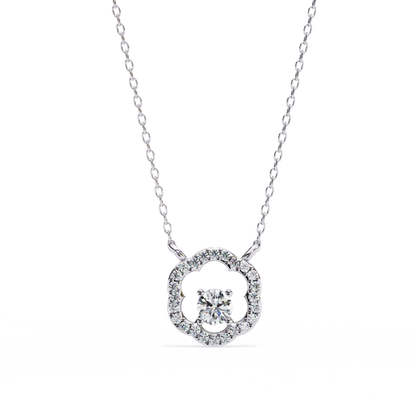 The Dancing Diamond Pendant