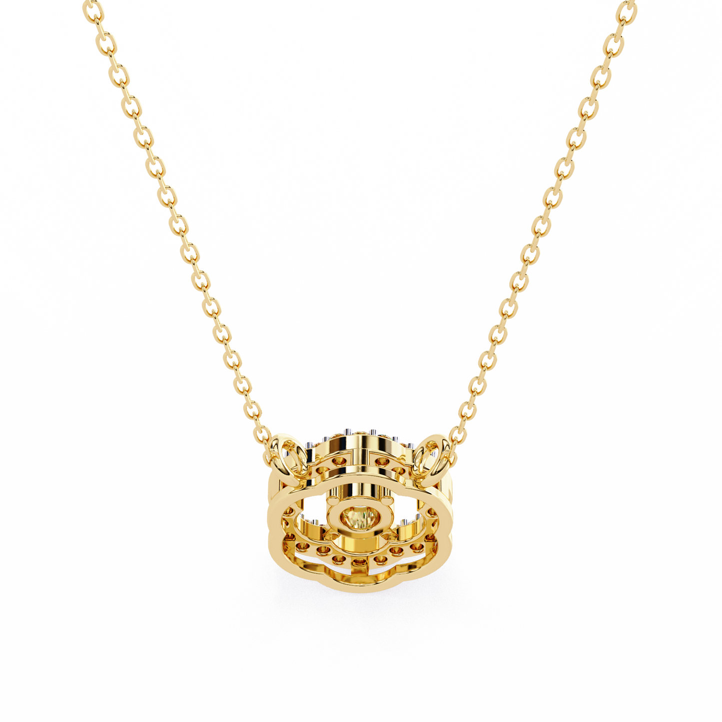 The Dancing Diamond Pendant