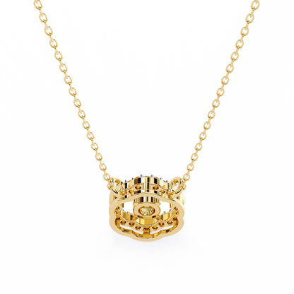 The Dancing Diamond Pendant
