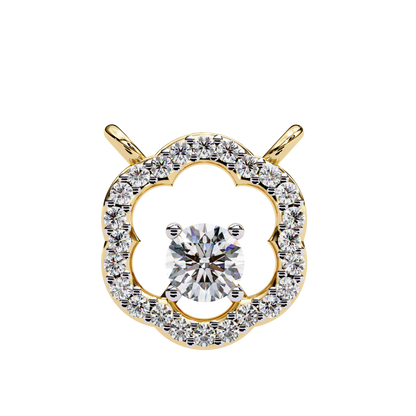 The Dancing Diamond Pendant