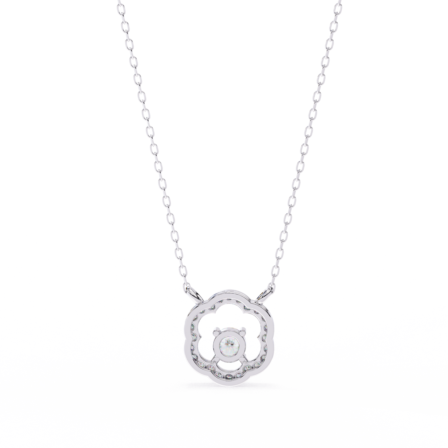 The Dancing Diamond Pendant