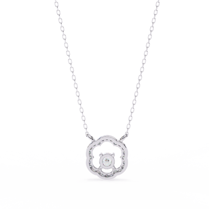 The Dancing Diamond Pendant