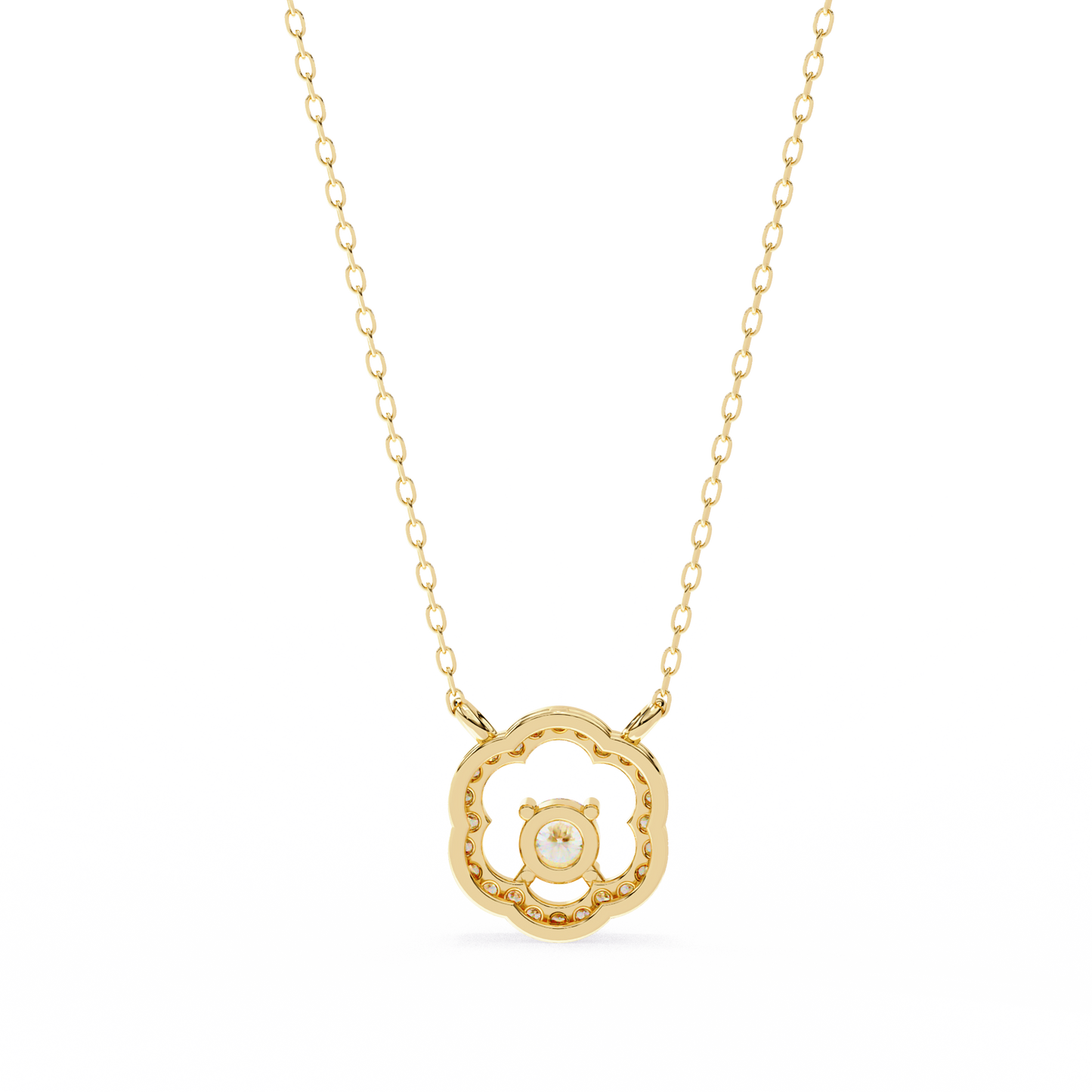 The Dancing Diamond Pendant