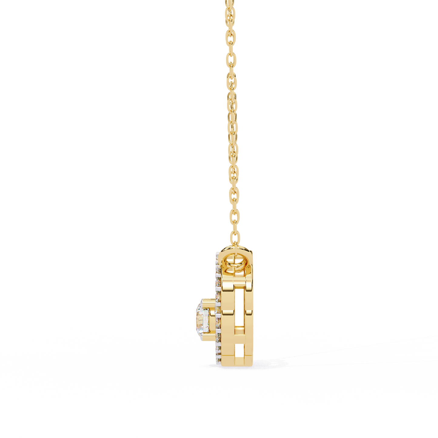 The Dancing Diamond Pendant