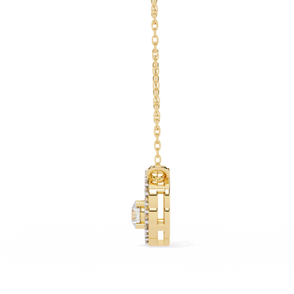 The Dancing Diamond Pendant