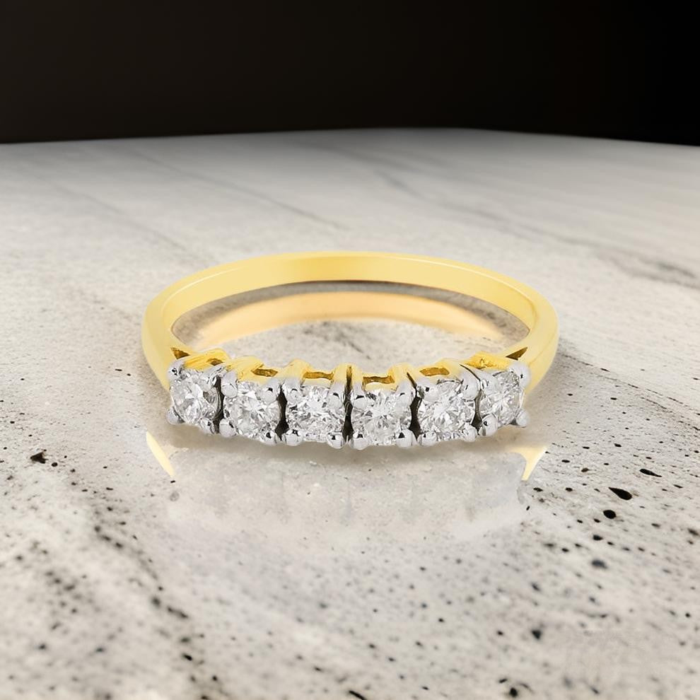 Two Line Tennis ring (Half)