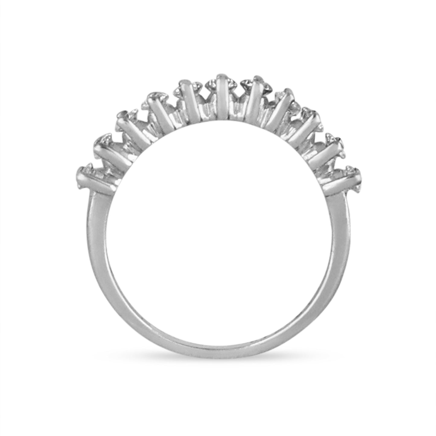 Tennis Diamond RIng Half