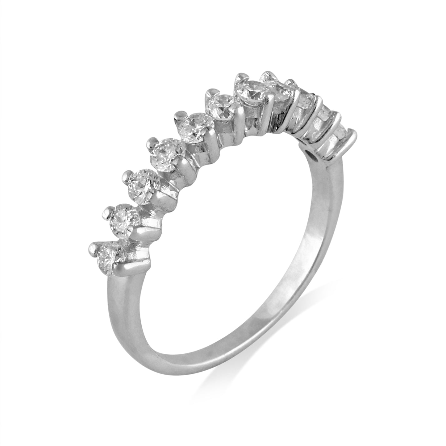 Tennis Diamond RIng Half