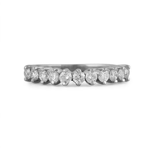 Tennis Diamond RIng Half